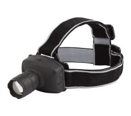 Светодиодный налобный фонарь ТРОФИ GB301 на батарейках 3Вт 3хААА 3 режима Б0030187 