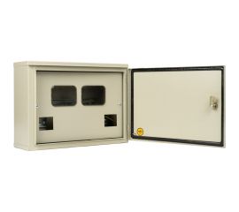 Щит учета МЭК ЭЛЕКТРИКА ЩУ-1/2-С 310х420х120 IР65 под два счетчика с креплением на столб MEC23302 