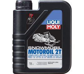 Синтетическое моторное масло для снегоходов 1л LIQUI MOLY Snowmobil Motoroil 2T Synthetic 2382 