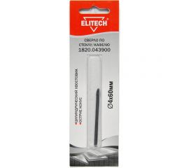 Сверло по стеклу и кафелю (4х65 мм) Elitech 1820.043900 