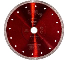 Диск алмазный Ceramic Turbo Slim T-10 (250x1.8x30/25.4 мм) D.BOR CTS-T-10-0250-030 