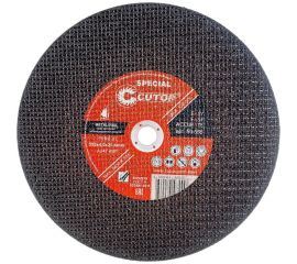 Диск профессиональный специальный отрезной по металлу для резки железнодорожных рельсов Special 355x4x25.4 мм, Т41 CUTOP 50-555 