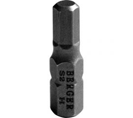 Биты магнитные Hex6, 25 мм, 2 шт, S2 Berger BG BG2379 