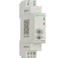 Реле времени РЕЛЕОН импульс при включении 1 перекидной контакт 8А; 24-240 AC/DC; RT121024000 