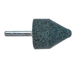 Головка абразивная с хвостовиком EW(ГК) 32x40x6 мм, 63С, F60(25Н), O(СТ1) CNIC 50739 