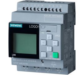 Логический модуль с дисплеем Siemens LOGO! 24RCE, питание 24 В реле, 8 DI4 DQ 6ED10521HB080BA1 6ED1052-1HB08-0BA1 