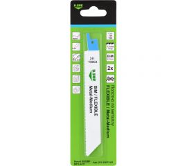 Полотна по металлу 130/150 мм, 1.8 мм, BIM, FLEXIBLE, Metal-Medium, 2 шт D.BOR D-211-150C3-02 