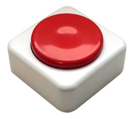 Кнопка звонка Тритон ВЗ1-01 красн. 