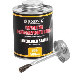 Герметик бескамерного слоя 500 мл банка с кистью ROSSVIK НФ-00000893 