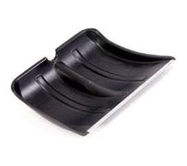 Лопата для снега Репка Снежинка с алюминиевой планкой, без черенка 13788 