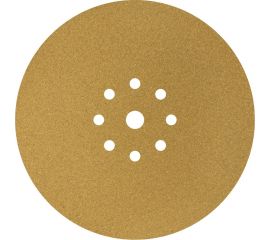 Шлифовальный круг на липучке Giraffe GOLD 225 мм, 9 отв., Р60 ABRAFORM AF-GG-60 