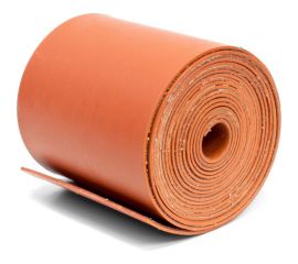 Термоусаживаемая лента с клеевым подслоем КВТ ТЛК-25-0.8-5 красная (5м) 84908 