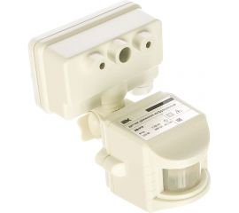 Детектор движения IEK ДД 019 1100Вт угол обз. 120град., дальн. 12м IP44 бел. LDD13-019-1100-001 