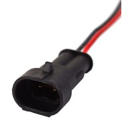 Автомобильный разъем REXANT DJ7021-1.5-11 штекер с проводом 20 см, 10 шт. 16-0302-9 