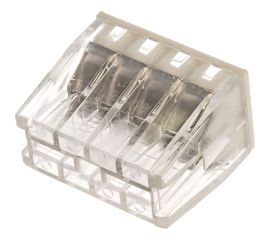 Клемма ЭРА, NO22439, СМК, компактная, с пастой, серии 248, 8 отверстий, 0,5-2,5 мм2, Б0043957 