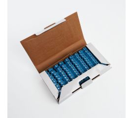 Наборный изолированный (винтовой) зажим STEKKER ЗНИ - 10,0 (JXB10), синий, 50шт в упак, 39361 