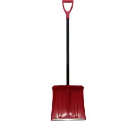 Снеговая лопата со съемным алюминиевым черенком и V-ручкой Gigant 380х370 мм GDEV-13 