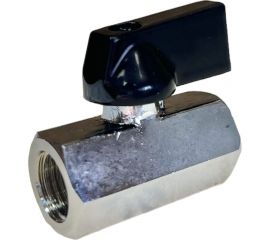 Шаровой кран переходник Pegas pneumatic резьба внутренняя 1/4" FXF 4403 