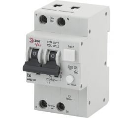 Дифференциальный автомат ЭРА АВДТ NO-902-01 АВДТ 63 C50 100мА 1P+N тип A Б0031851 