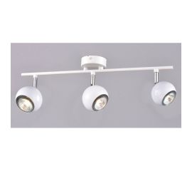 Настенно-потолочный спот РОССВЕТ 3* 40Вт* GU10 РС20722 WT+CR/3C 