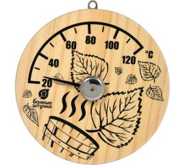 Термометр для бани и сауны Банные штучки Листья 14х14х2.5 см 18041 