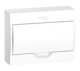 Навесной корпус Schneider Electric EASY 9 с белой дверью, 1ряд/12модулей, IP40, IK07 SE EZ9E112P2SRU 