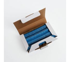 Изолированный наборный зажим (винтовой) STEKKER ЗНИ - 2,5 (JXB2.5), синий 39358 