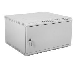 Телекоммуникационный настенный шкаф ЦМО 19, 9U, дверь: металл, разборный, серый ШРН-Э-9.500.1 