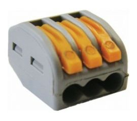 Соединительная клемма VKL electric СК-413 2,5мм2, 3 провода 50/4000 1002659 