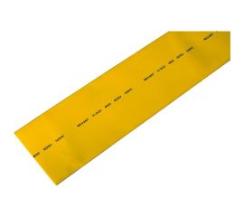 Термоусадочная трубка REXANT ТУТнг 50.0/25.0 мм, 1м, 10 шт, желтая 25-0002 