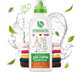Гель для стирки цветного белья SYNERGETIC 750 мл 4607971450054 109753 
