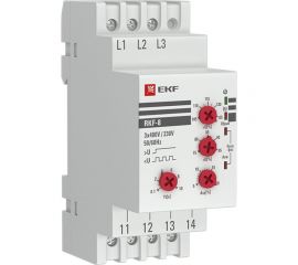 Многофункциональное реле контроля фаз EKF PROxima rkf-8 