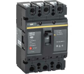 Автоматический выключатель IEK ВА88-35 3Р 250А 35кА MASTER SVA30-3-0250-02 