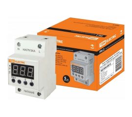 Реле напряжения TDM 1ф РН 2 40А-220В LED-дисплей SQ1504-0015 