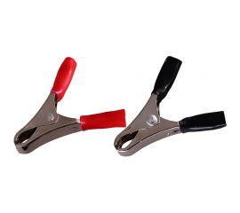 Зажим крокодил REXANT длина 50 мм, ток 10A, 2 шт. 06-0145-B2 