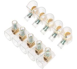 Концевой винтовой изолированный зажим КЗВИ 10 мм 5х1 10 шт REXANT 07-5704 