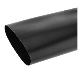 Термоусаживаемая клеевая трубка REXANT 130,0/22,0 мм, 6:1 черная 1 м 23-0130 