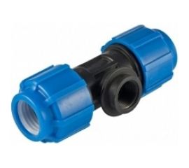 Тройник с внутренней резьбой ПОЛИТЭК 50х1 1/4х50 52511450 