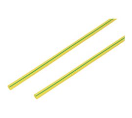 Термоусадка REXANT 1.5/0.75 мм, 1 м, желто-зеленая 20-1507 