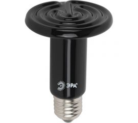 Инфракрасная лампа ЭРА FITO-100W-НQ керамическая, CeramiHeat, для брудера, рептилий 100 Вт Е27, Б0052715 