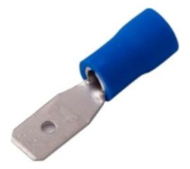 Изолированная клемма "папа" Nord-Yada 6.3мм 1.5-2.5кв.мм (синяя) 906337 