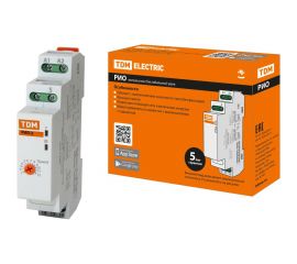 Импульсное реле освещения TDM РИО-2 бистабильное, с таймером 1-12 мин, 230В SQ1510-0002 