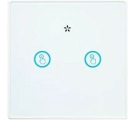 Умный беспроводной выключатель Sibling белый 2 клавиши Powerlight-M2 00-00003354 