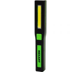 Светодиодный фонарь REXANT СОВ, 2 Режима, 3хААА, клипса 75-709 