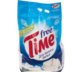 Стиральный порошок-автомат FREE TIME 3 кг для белого 353-5 603565 