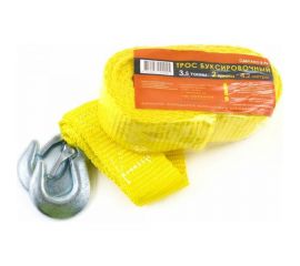 Трос с крюками СТРОП-ПРО 3.5 т, 4.2 м, с сигнальными флажками SP02350 