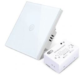 Умный беспроводной выключатель Sibling белый 1 клавиша Powerlight-M1 00-00003352 