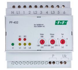 Автоматический переключатель фаз F&F PF-452 EA04.005.004 