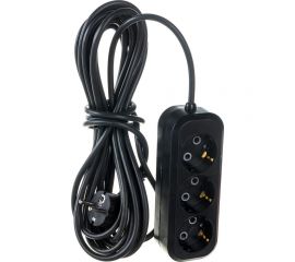 Бытовой удлинитель Gigant с заземлением ПВС 3x0,75 3500Вт 3 гнезда 7м 80085 