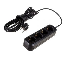 Бытовой удлинитель Gigant с заземлением ПВС 3x0,75 3500Вт 4 гнезда 7м 80089 